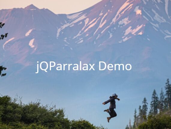 Parallax Effect For DOM Elements With BG Images - jQParralax