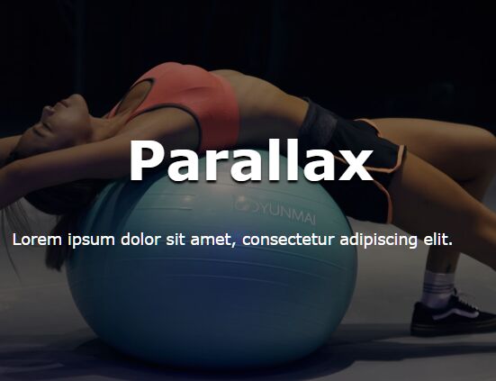 Responsive Parallax Effect For Hero Image - smooth-parallax.js