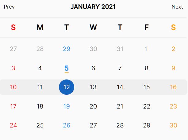 Powerful Calendar Plugin With jQuery - Calendar.js