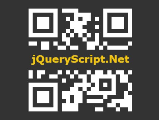 Generate QR Code With Custom Logo & Label - jQuery.qrcode