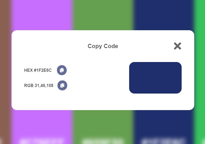 Random Color Generator & Picker With jQuery And SCSS