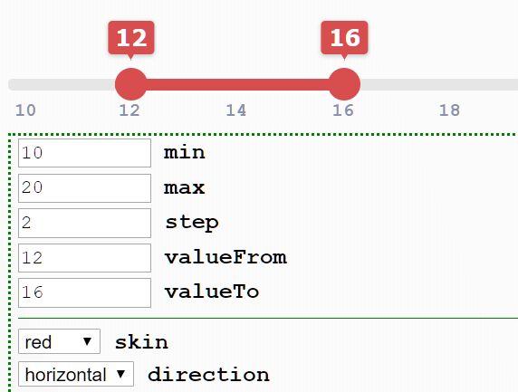 range slider handles labels scales - Free Download Range Slider With Custom Handles Labels Scales - rangeSlider.js