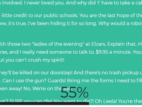 Slim Reading Progress Bar For Article - readingBar