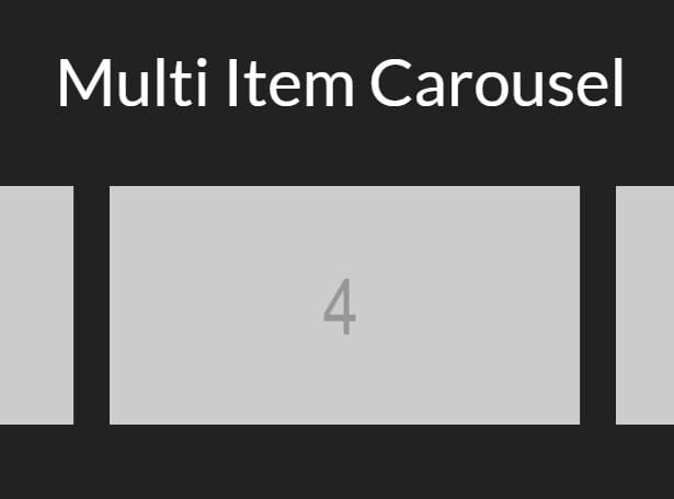 Responsive Bootstrap Carousel With Multiple Items Per Slide