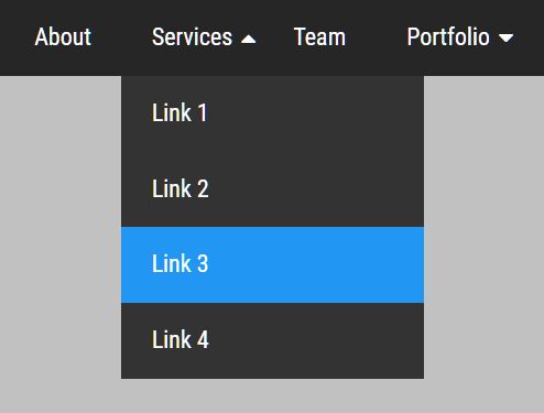 Basic Responsive Header Dropdown Menu With jQuery And CSS3