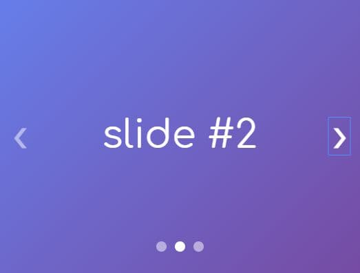 simple css content slider