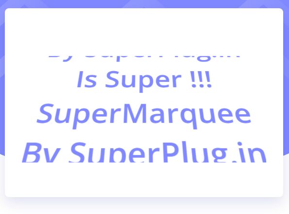 Responsive High Performance Content Scroller – SuperMarquee