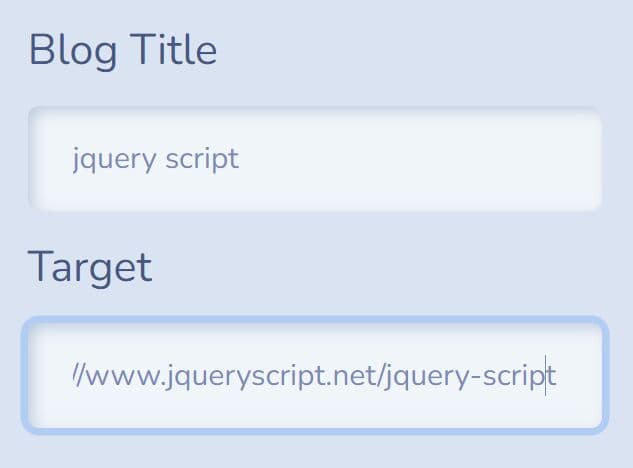 Convert Input Text Into Search Engine Friendly URLs - jquery-slug.js