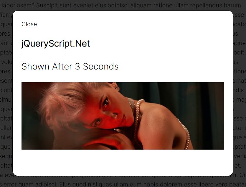 Show Element Based On Scroll Position Or Time On Page - jQuery showElement