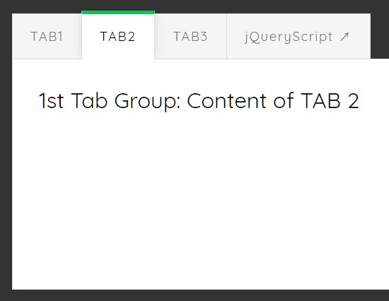 Show And Hide Tabbed Content With jQuery SimpleTab Plugin