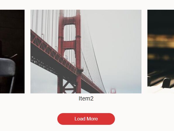Customizable Load More Button - jQuery showMoreItems