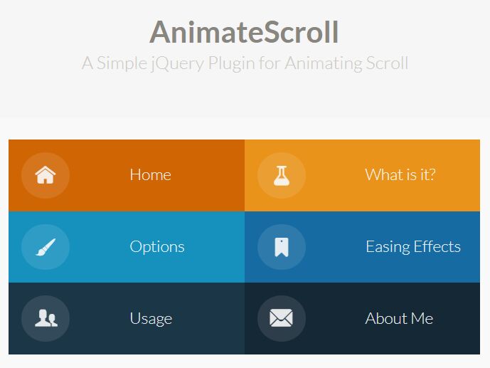 Smooth Scroll With Configurable Speed, Easing And Offset   | Free jQuery Plugins