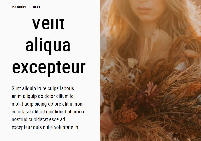 Modern Split Carousel Slider In jQuery - Split.js