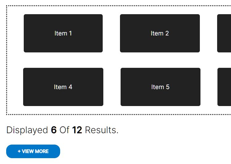 使用 jQuery 静态加载更多内容插件 - 显示更多项目