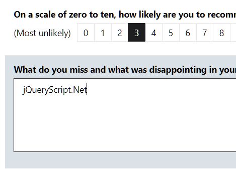 Advanced Survey/Feedback/Quiz System - <font color='red'><font color='red'>surveyjs</font></font>