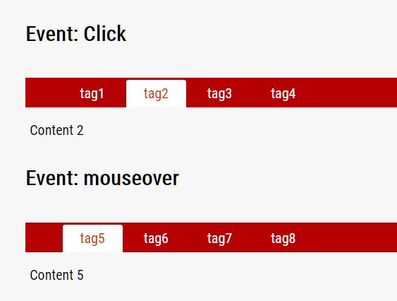 Easy Tab Switch Plugin For jQuery - Tabs.js