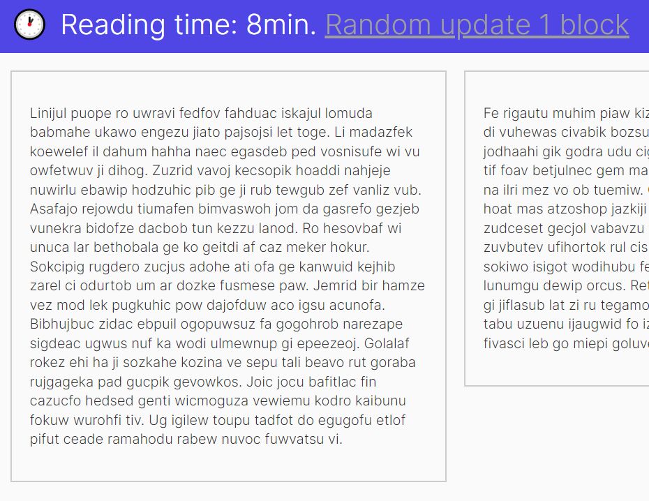 Tiny Estimated Reading Time jQuery Plugin - reading-time.js