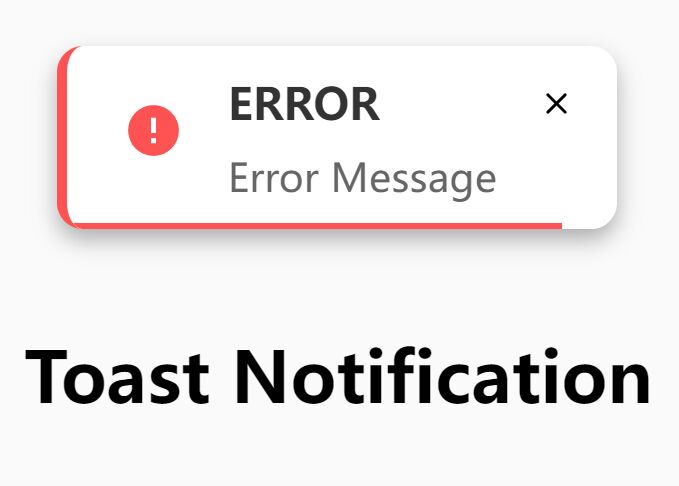 Create Toast Notifications With Countdown Bars And Smooth Animations