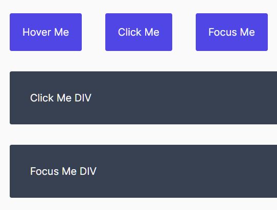 Toggle Elements Depending On Hash Links - hashToggle