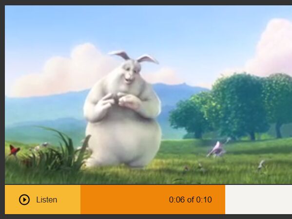 custom html5 video player download