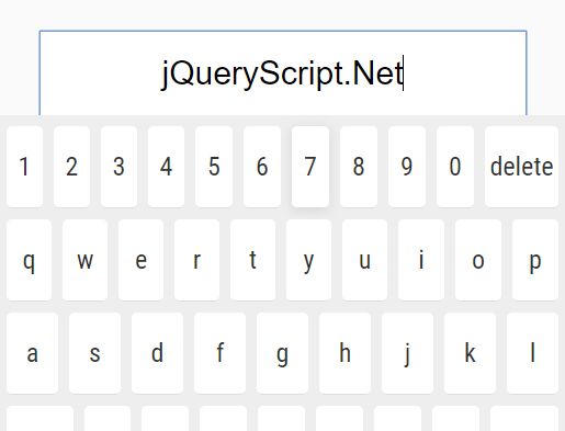 Qwerty/Numeric Virtual Keyboard Plugin - jQuery onscreenKeyboard.js