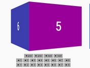 Multifunctional 3D Cube Carousel In jQuery - Flipbox
