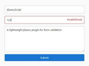 A Super Tiny Form Validator With jQuery - validate.js