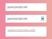 Accessible Clear Button For Text Fields - jQuery vamoose