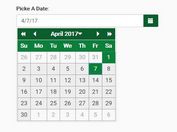 Accessible Data Picker Plugin For Bootstrap - ab-datepicker