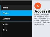 Accessible Off-canvas Push Menu with jQuery and CSS3