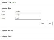 Accordion Slider Style jQuery Form Wizard Plugin - Formalize