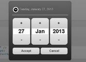 Android-Style Date Picker For jQuery Mobile - Mobi Pick