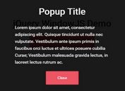 Animated Customizable Popup Window Plugin For jQuery - WindowJS