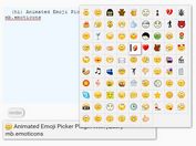 Animated Emoji Picker Plugin With jQuery - mb.emoticons