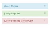 <b>Animated Notification Plugin For jQuery and Bootstrap - Bootstrap Growl</b>