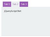 Animated Semantic Tab Control with jQuery and CSS3