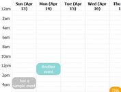 Animated jQuery Event Calendar Plugin - Pretty Calendar