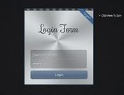 Apple Login Form With jQuery And CSS3