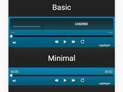 Basic Audio Player For Bootstrap - jQuery vpplayer