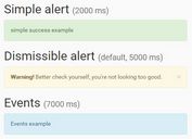 Auto Dismiss Bootstrap Alert Plugin With jQuery