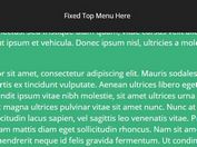 Auto-sliding Fixed Top Navigation With jQuery And CSS