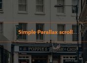 Background Image Parallax Scrolling Effect with jQuery and CSS3