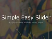 Basic Cross-fading Image Slider Plugin With jQuery - SimpleEasySlider