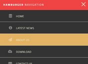 Basic Hamburger Navigation Menu With jQuery And CSS/CSS3