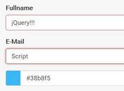 Basic jQuery Form Validator Using Regular Expressions - validex.js