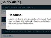 Basic jQuery Modal Dialog Plugin - Mirekbenes Modal