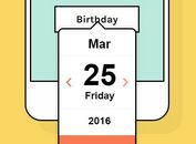 Beautiful Animated jQuery Date Picker Plugin - datedropper