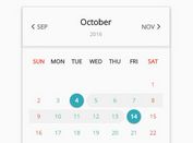 Beautiful Multifunctional Calendar Plugin For jQuery - PIGNOSE Calender