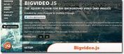 Big Background Video Plugin - Bigvideo.js