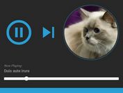 Bootstrap 4 Audio Player With Playlist - jQuery audioPlayer.js